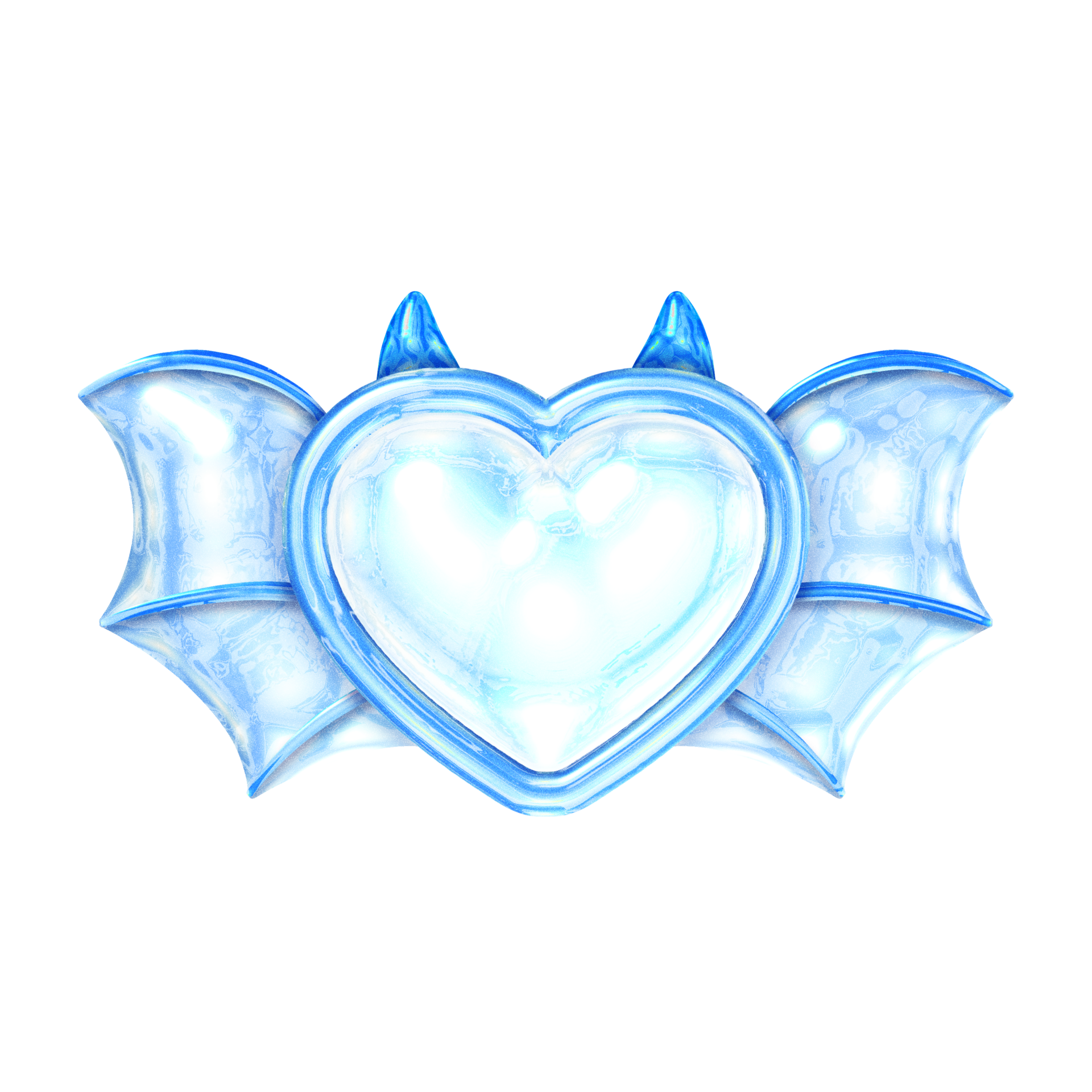 https://static.vecteezy.com/system/resources/previews/027/290/646/original/heart-devil-wings-y2k-blue-element-sticker-with-chrome-effect-png.png